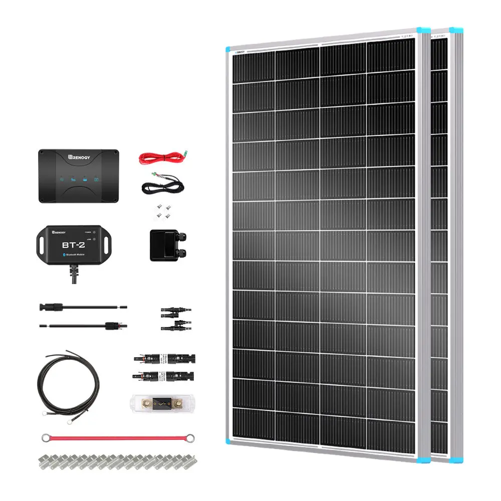 400W 12V Essential Solar Panel Kit with DC-DC Assembly - Image 6