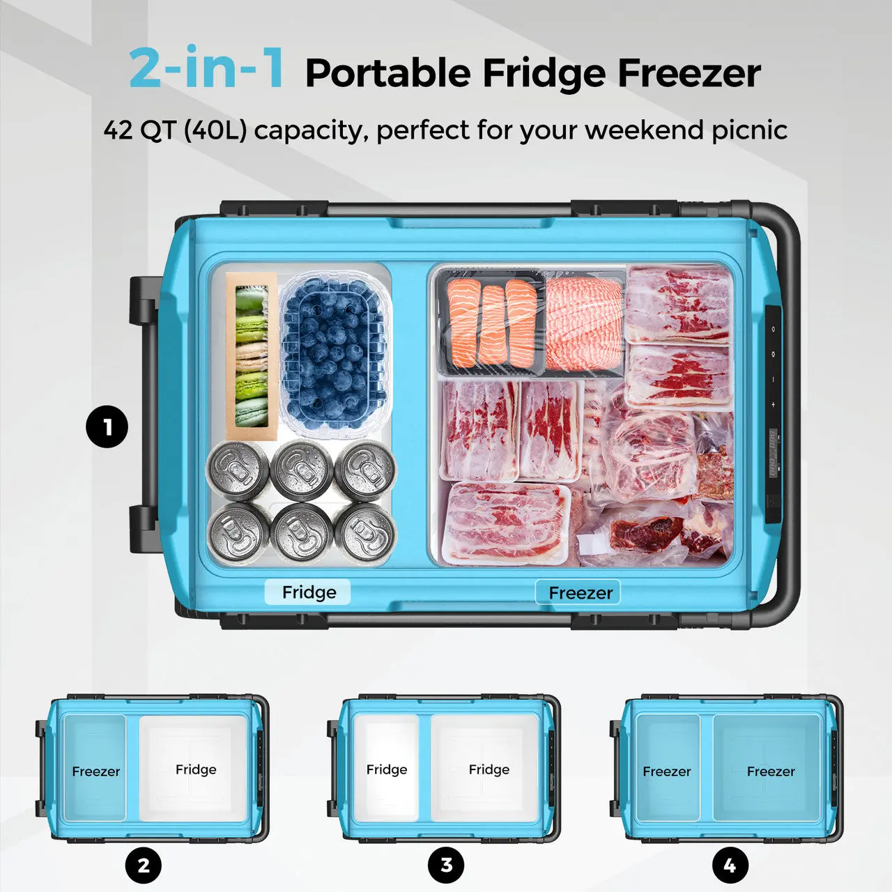 Renogy 42 Quart (40L) Portable Refrigerator - Image 4