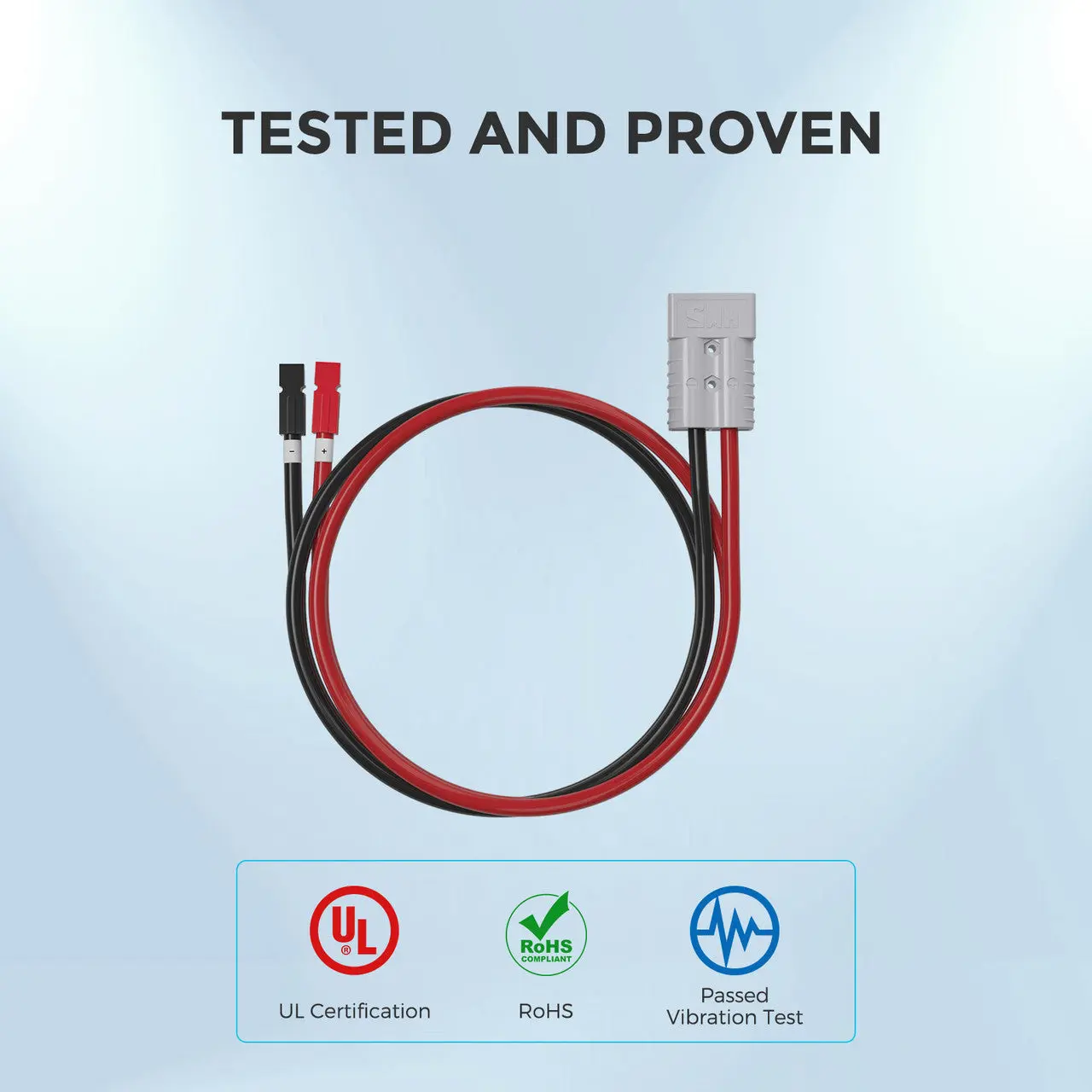 Renogy 5FT 6AWG Anderson Adapter Cable(Anderson PP75 - Anderson SB120) - Image 4