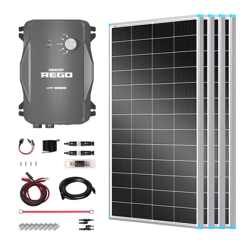 800W 12V Essential Solar Panel Kit - Image 8