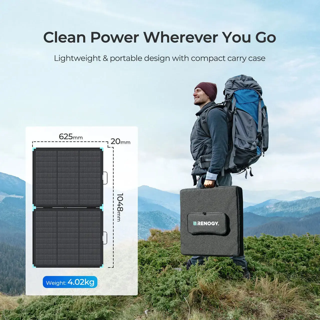 100/300W N-Type Lightweight Portable Solar Panel Suitcase - Image 11
