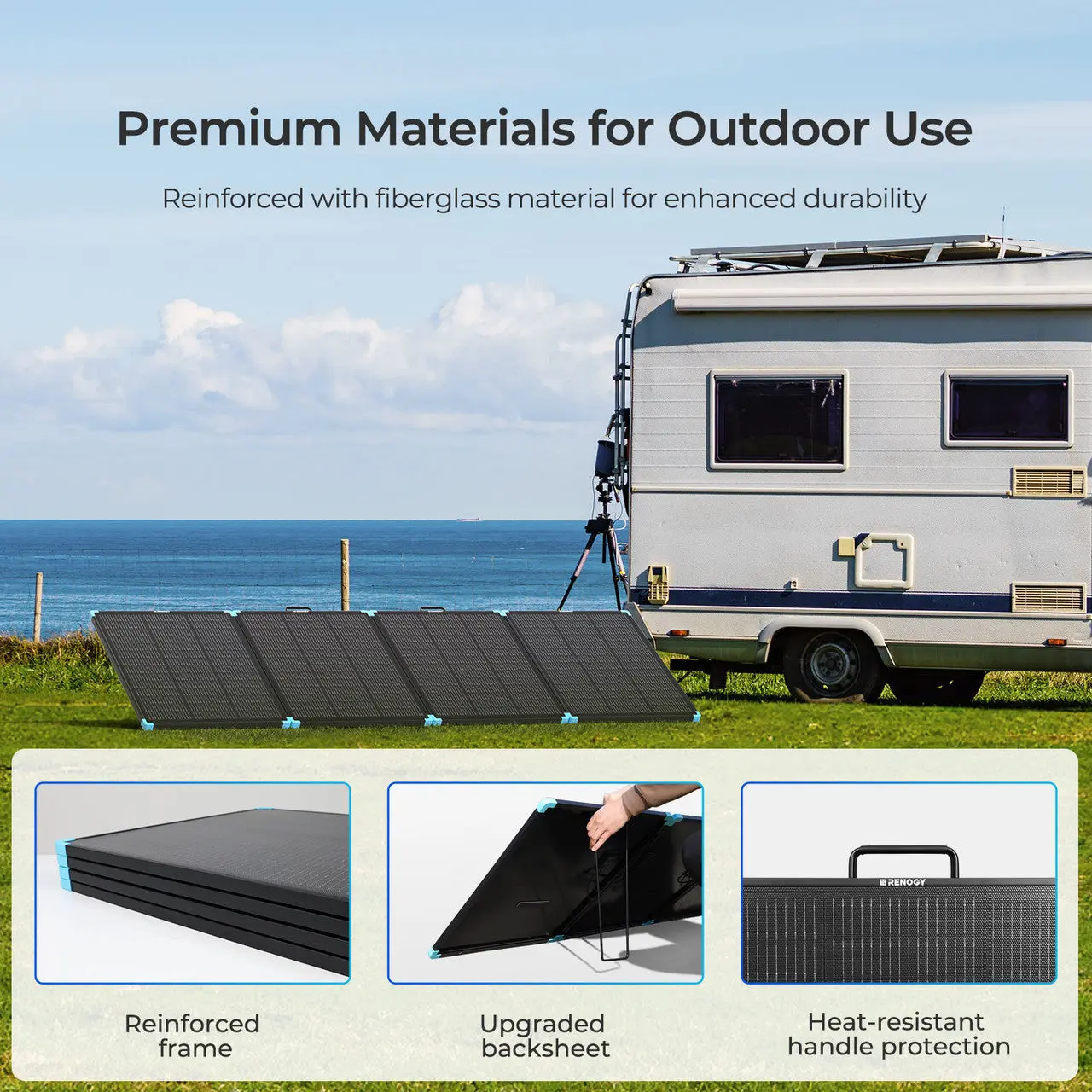 100/300W N-Type Lightweight Portable Solar Panel Suitcase - Image 7