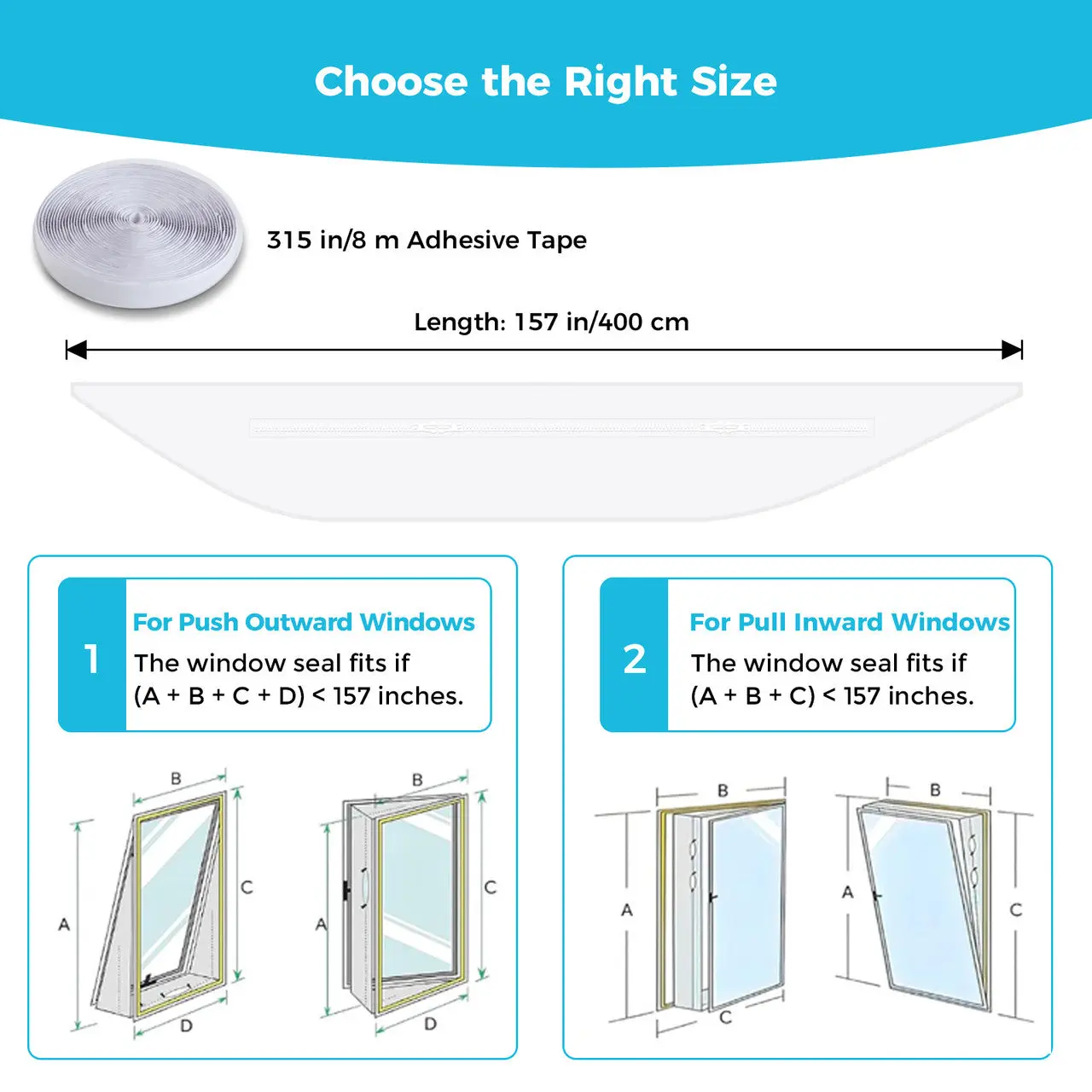 Renogy Window Seal Kit for Portable AC - Image 7