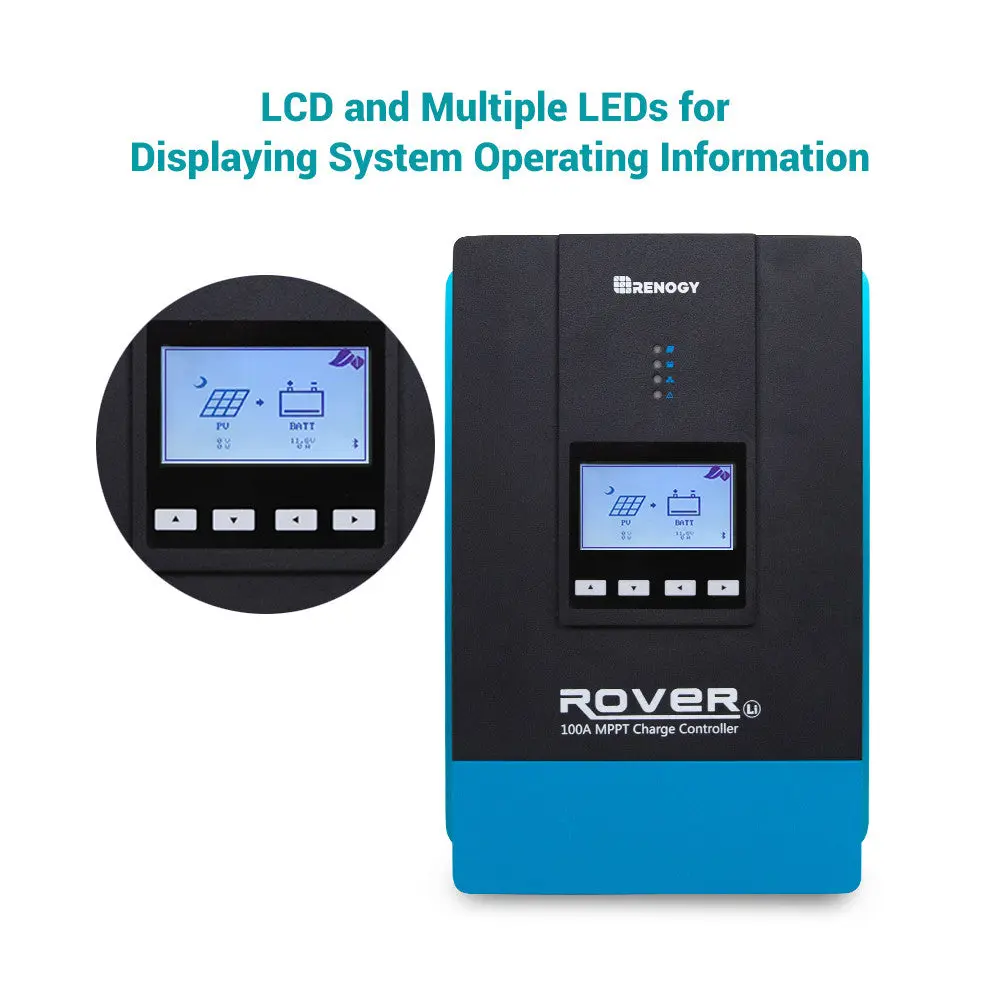 Rover 100 Amp MPPT Solar Charge Controller - Image 3