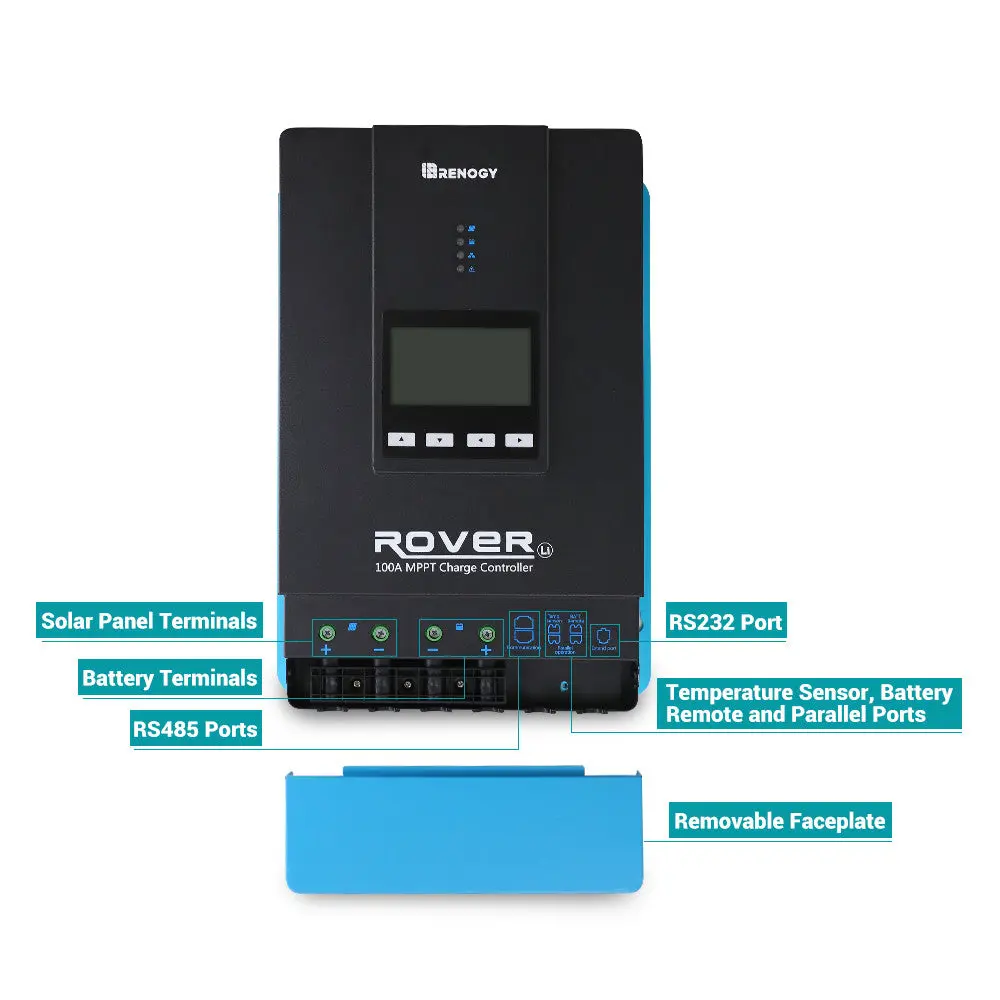 Rover 100 Amp MPPT Solar Charge Controller - Image 4