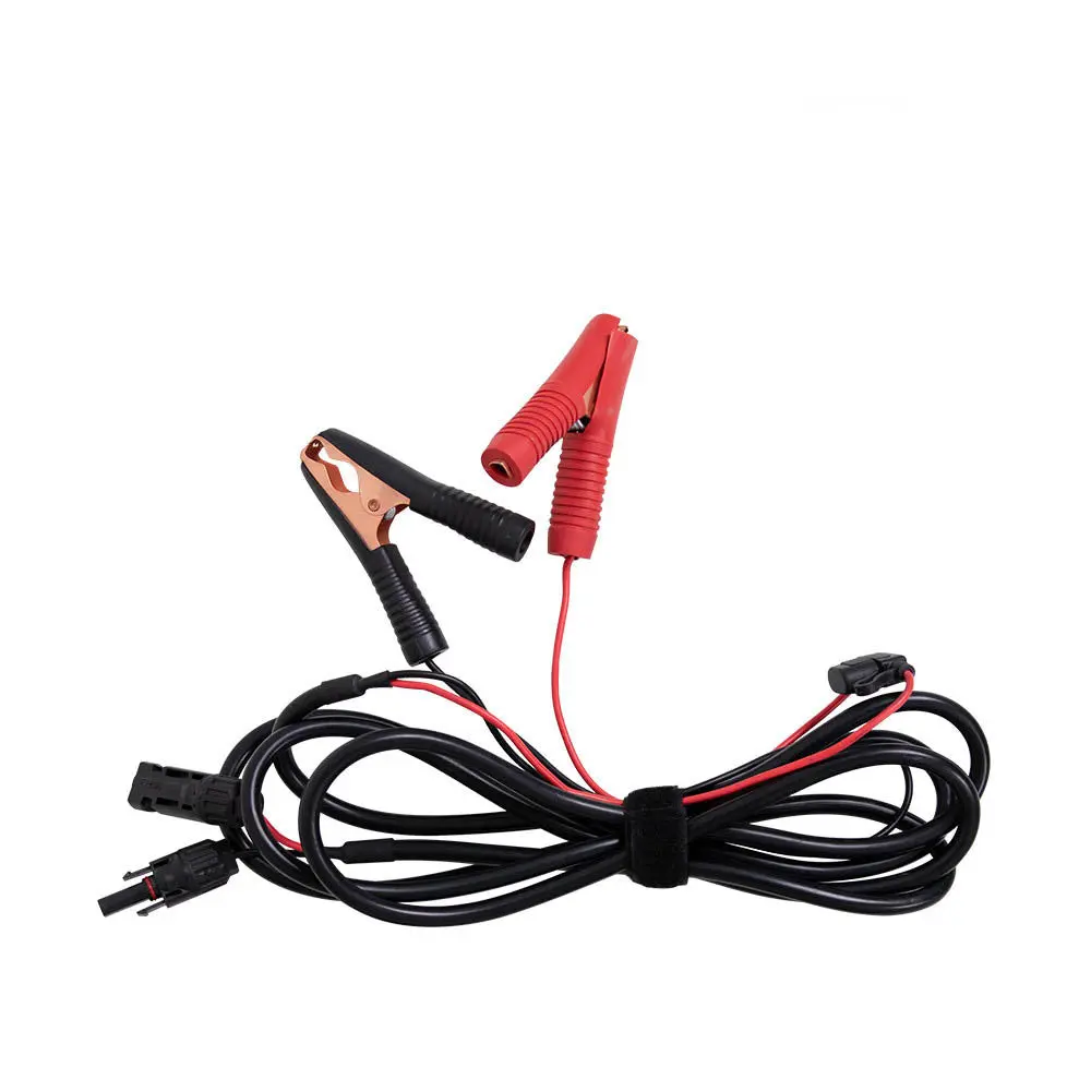 SOLAR CONNECTOR TO ALLIGATOR CLIPS 14 AWG CABLE - Image 5