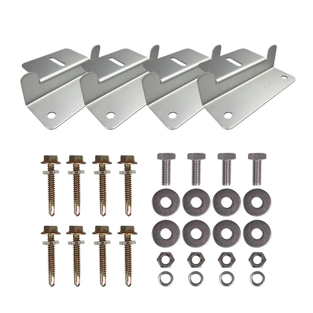 Solar Panel Mounting Z Bracket -- Set of 4 - Image 6
