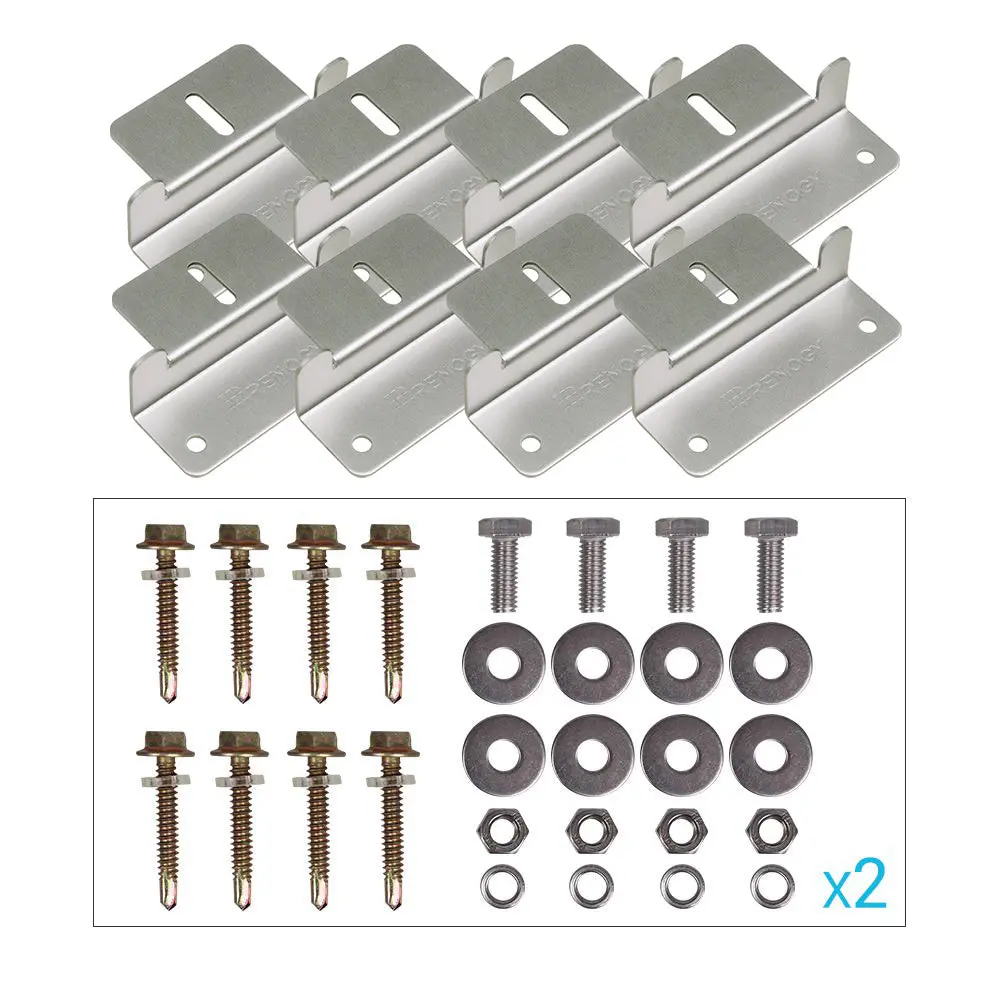 Solar Panel Mounting Z Bracket -- Set of 4 - Image 7