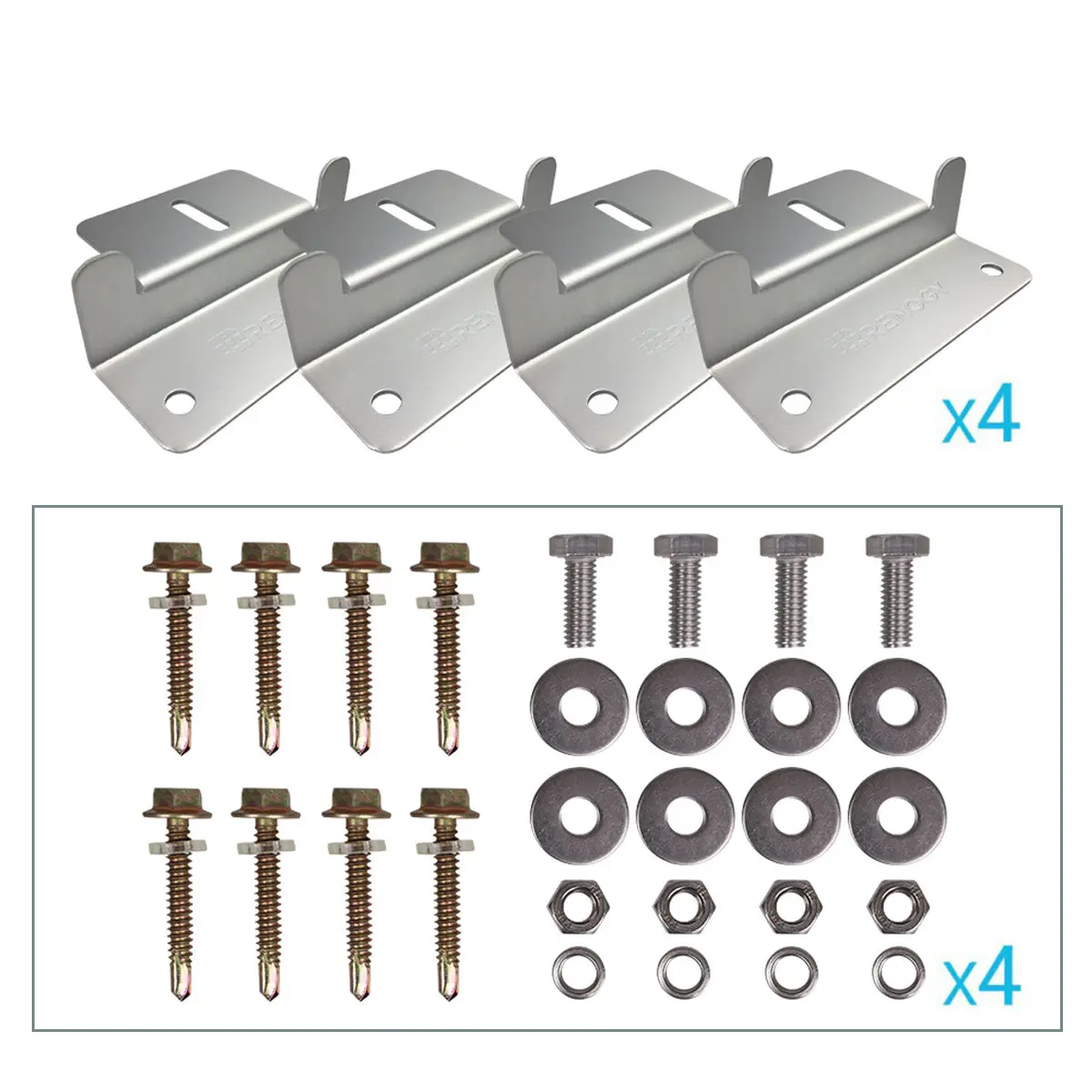Solar Panel Mounting Z Bracket -- Set of 4 - Image 8